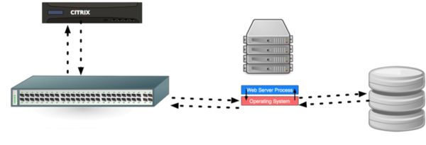 Single Server Load Balanced Topology