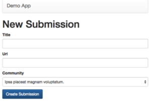 Sharding New Submission View